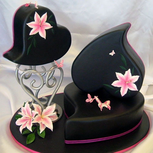 Designer wedding cakes 2012